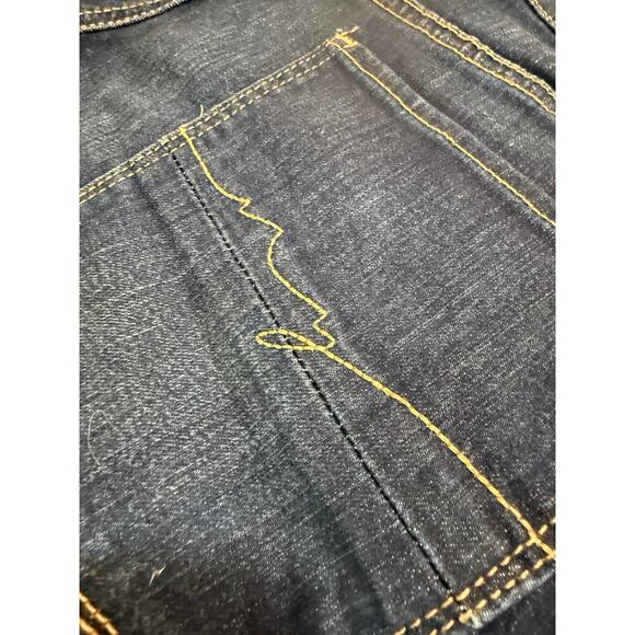 new york & company dark denim shorts womens size 10 - Picture 6 of 6